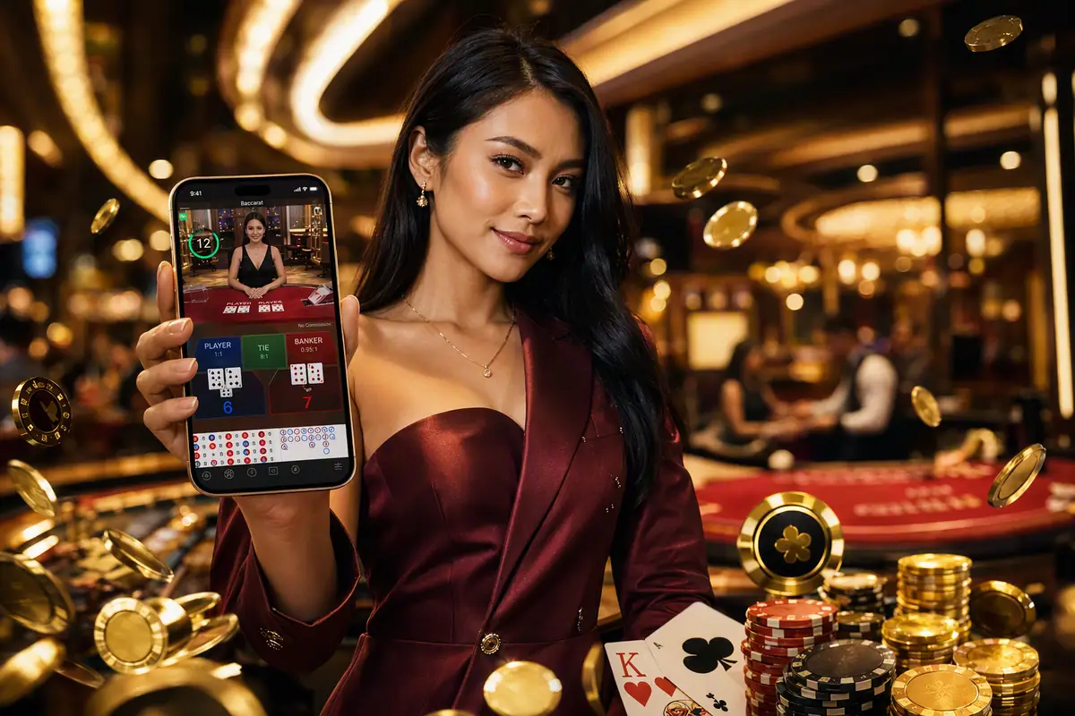 m7spin Baccarat ကစားပွဲ လက်တွေ့မြင်ကွင်း